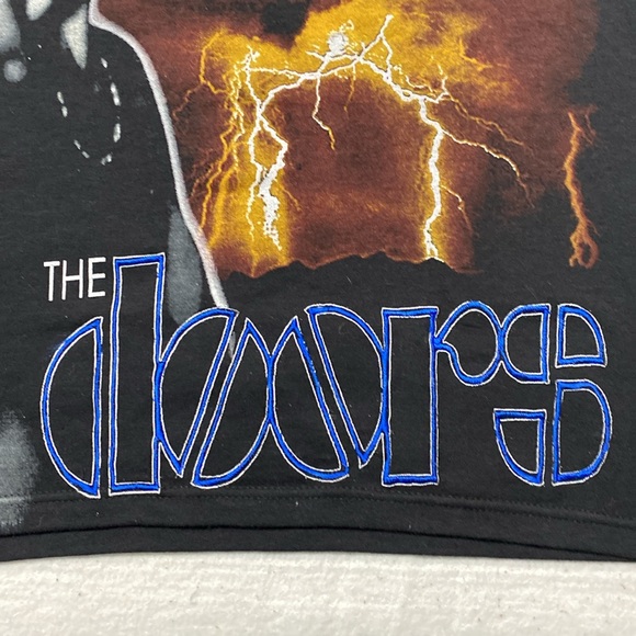 The doors Riders On The Storm Embroidered T-shirt Size M - Picture 11 of 12